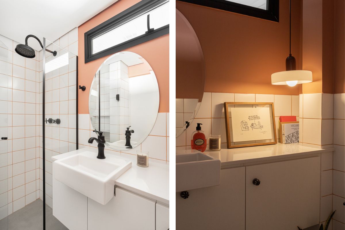 projeto balu, lavabo vintage