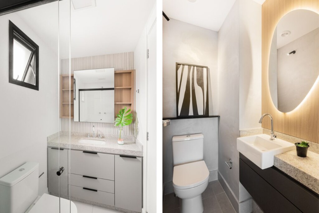 banheiro e lavabo